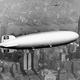 Hindenburg flies over New York City in 1937 (AP)